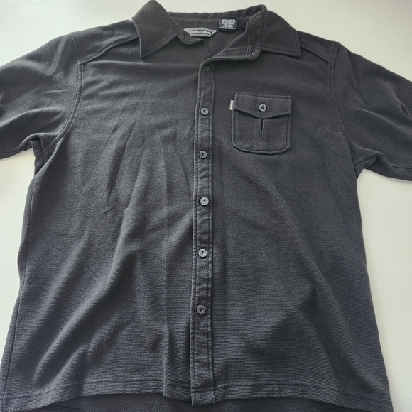 Quiksilver Men's Button Down Shirt - Picture 1 of 4